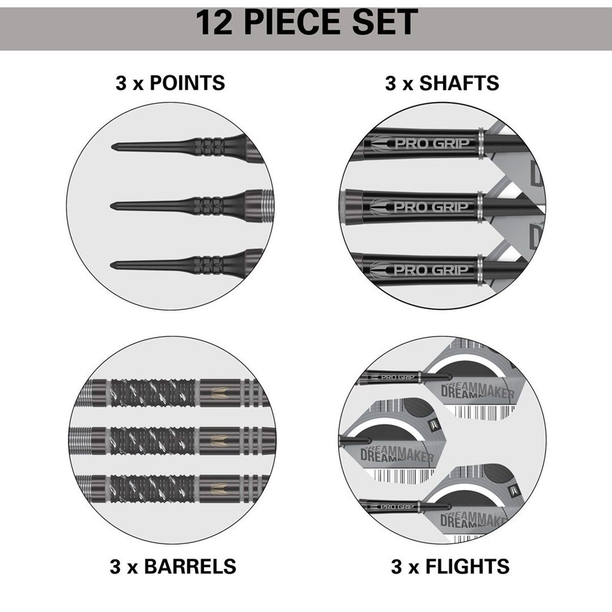 Target Dimitri van den Bergh Echo 90% Softdarts 20 Gramm Softdarts