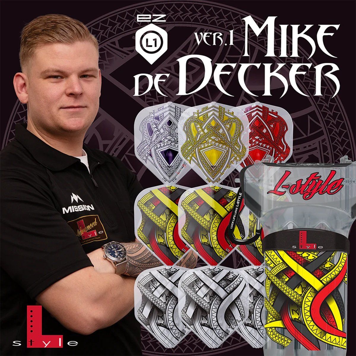 L-Style Signature Flight EZ Mike De Decker V1 Typ B Mix Standard L1 Flights