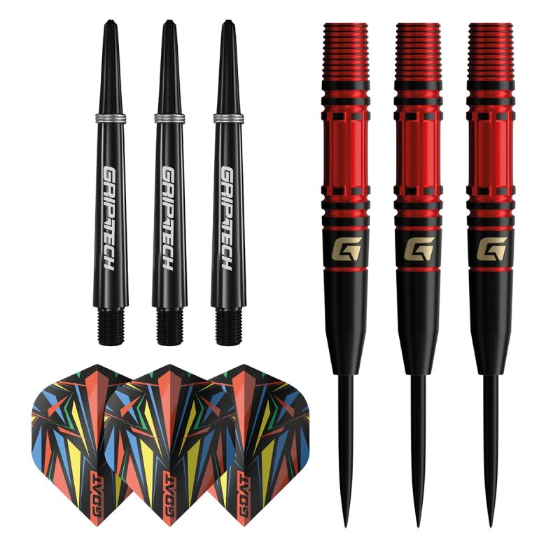 GOAT Athlete Red 90% Steeldarts 23,5 Gramm Steeldarts