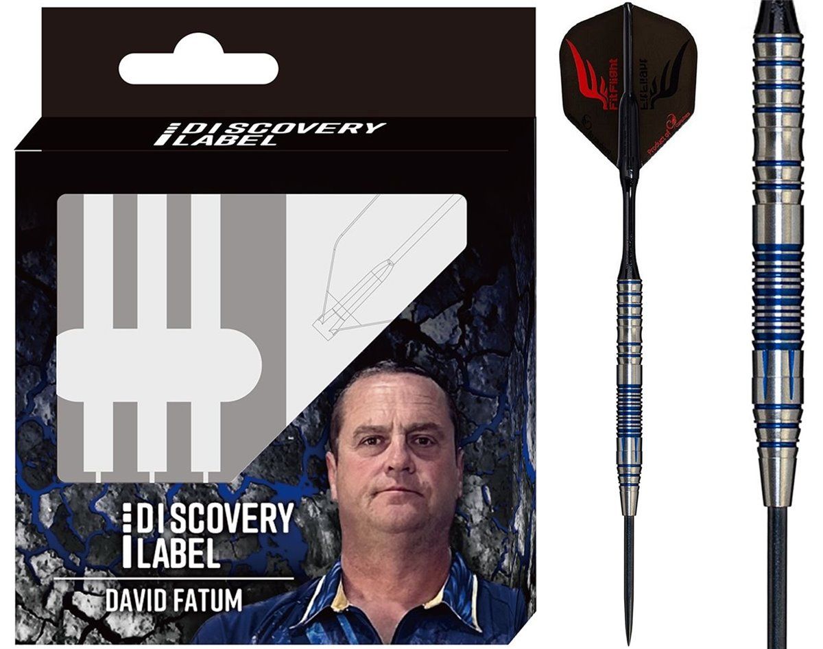 Cosmo Darts Discovery Label David Fatum Steeldarts 21 Gramm Steeldarts