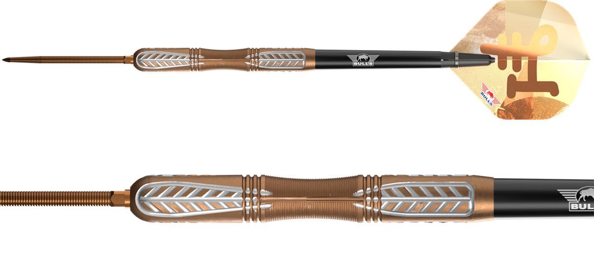 Bull´s Bronzo True CP 90% Steeldarts 23/25 Gramm Steeldarts