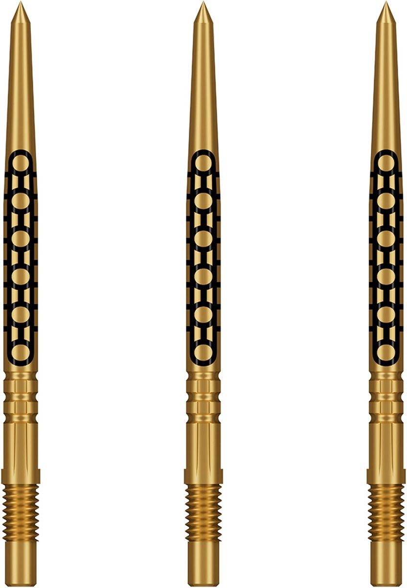 Shot! Goths Turbo Points TP 30/40 mm Gold/Schwarz Wechselspitzen