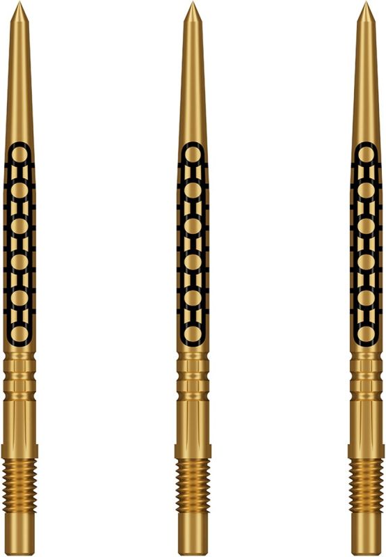 Shot! Goths Turbo Points TP 30/40 mm Gold/Schwarz Wechselspitzen