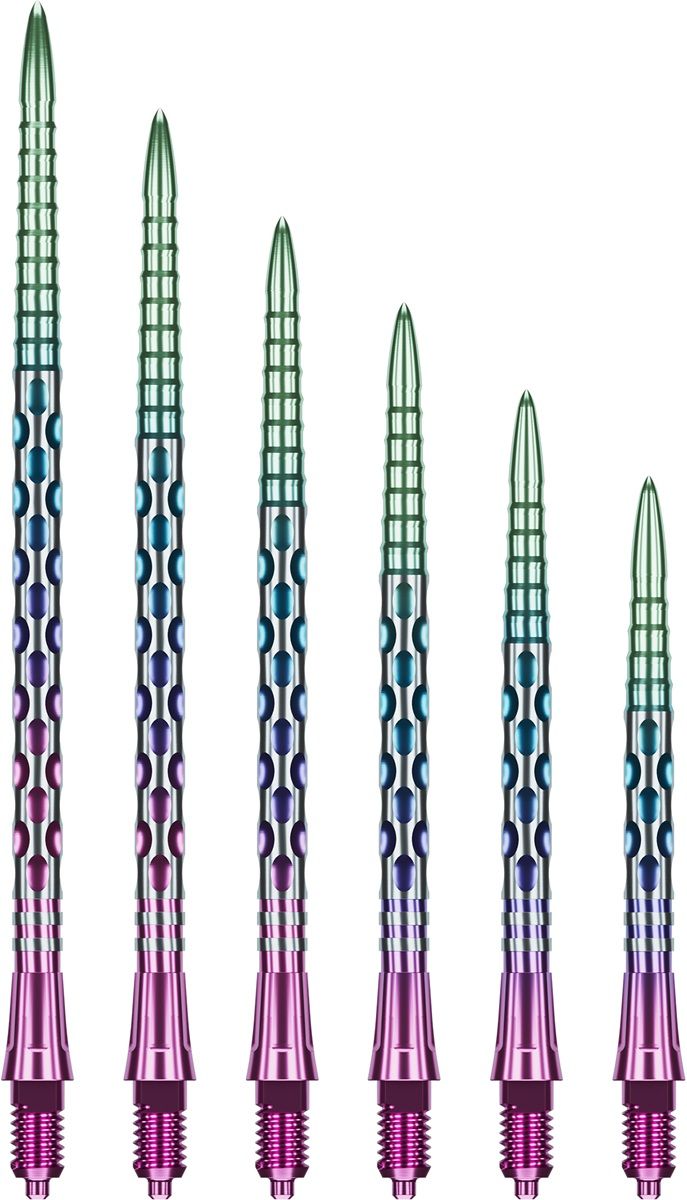 Caliburn EZ EVO Points Dual Grid Dots Rainbow 28/32/36/40/45/50 mm Wechselspitzen