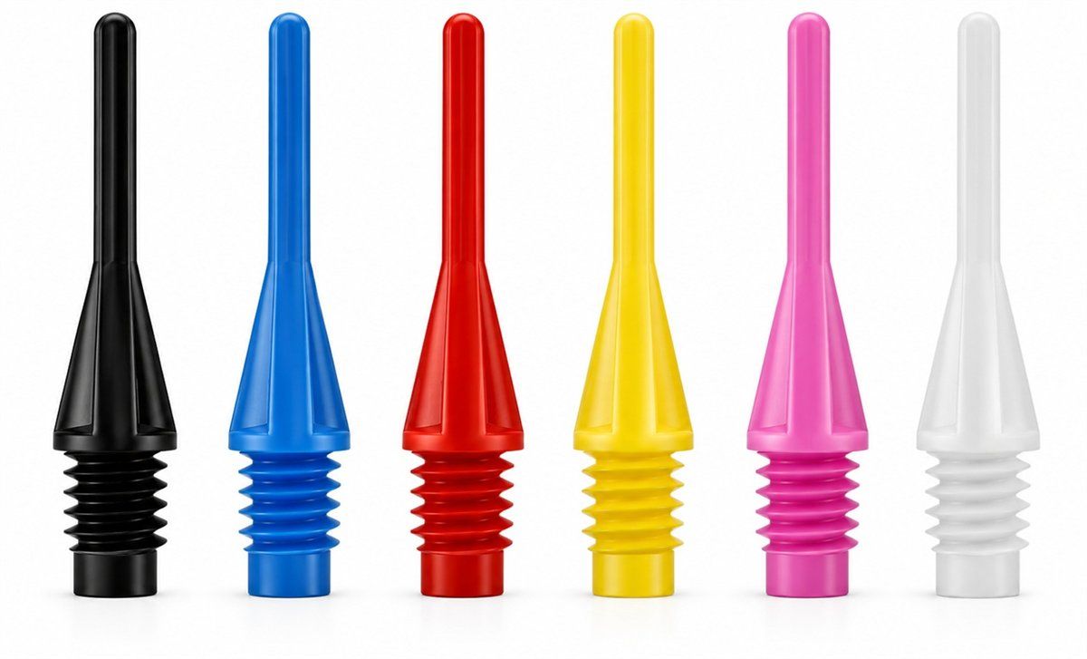 BEAZD Bull´s Star Tips 6mm 2BA 100 oder 1000 Stück Soft Dart Spitzen