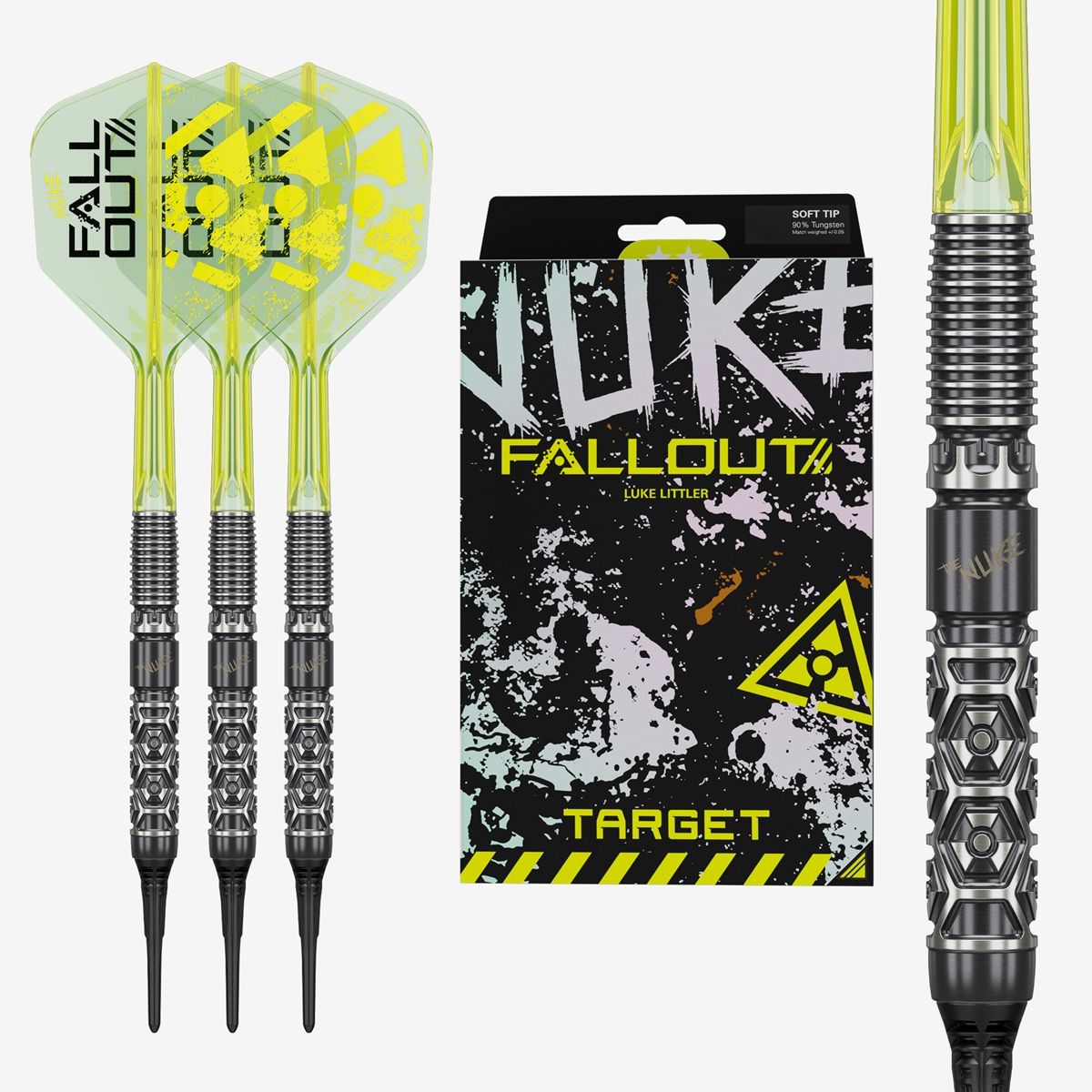 Target Luke Littler Fallout 90% Softdarts 19 Gramm Softdarts