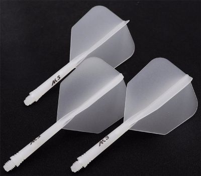 Cuesoul Dart Flight/Shaft AK5 Transparent Big Wing Flights