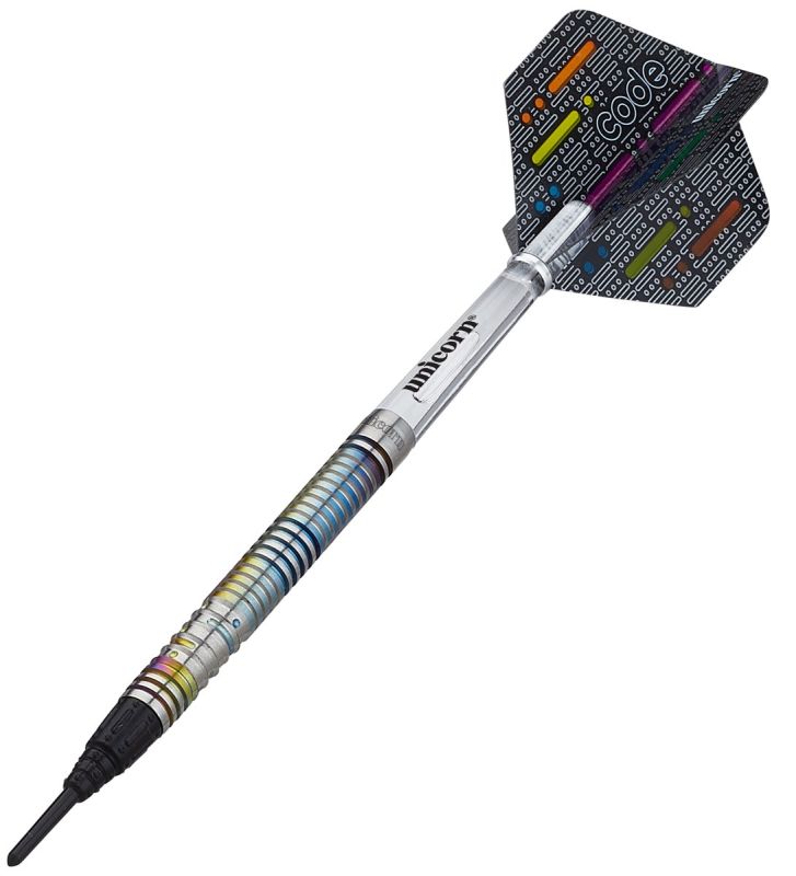 Unicorn Michael Smith Code 70% Tungsten Soft Dart Pfeile 18 Gramm Softdarts