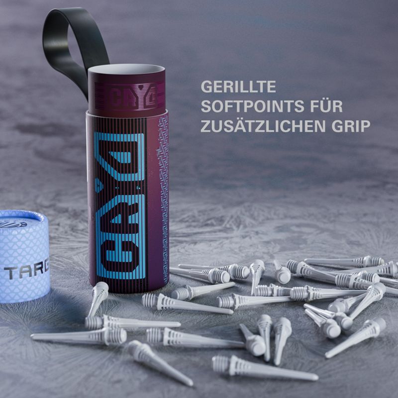 Target Cryo Soft Tip Points 2BA Gewinde Schwarz Soft Tip Spitzen