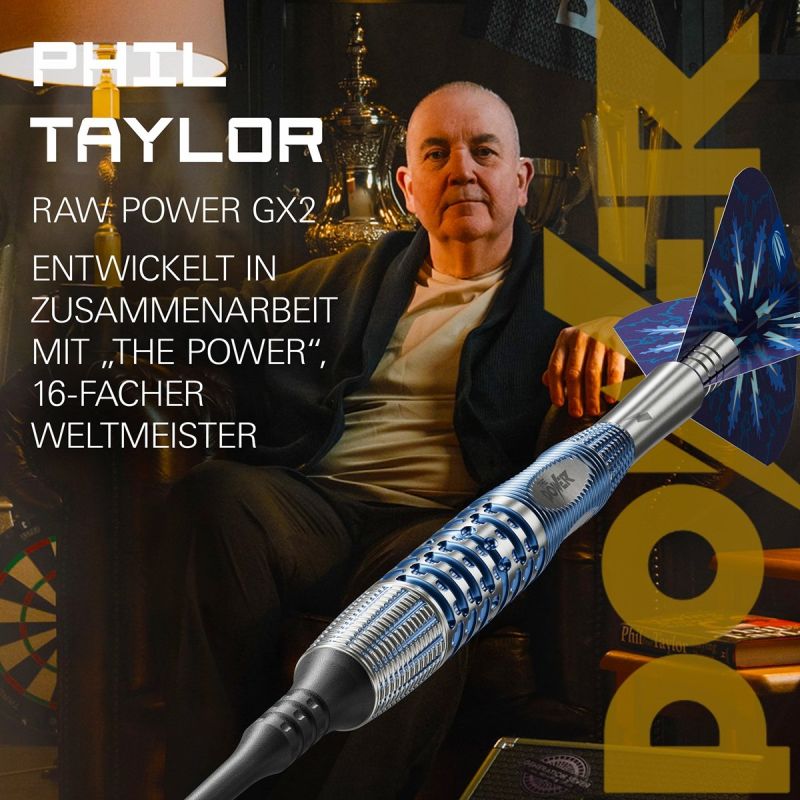 Target Phil Taylor Power Gx2 95% Softdarts 18/20 Gramm Softdarts