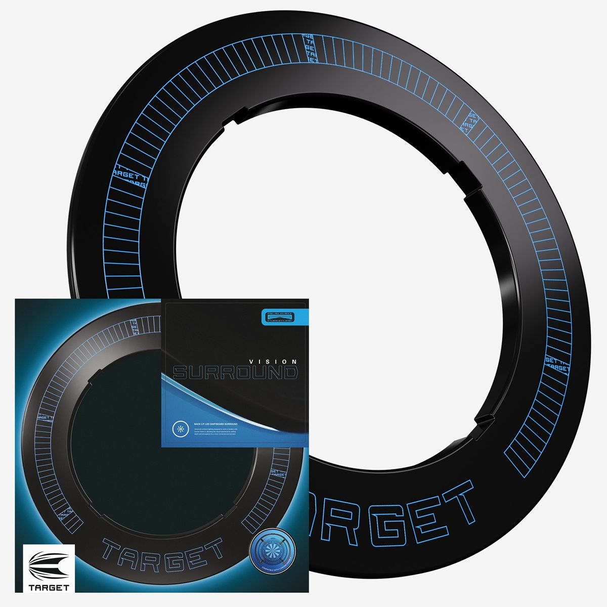 Target Surround Corona Vision Notched Catchring Auffangring