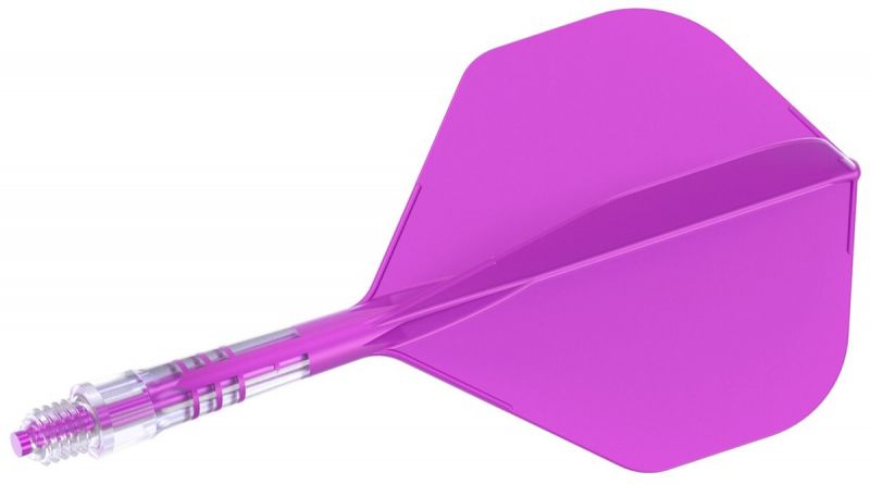 Cuesoul Dart Flight/Shaft ROST T19 Carbon Shaft Lila/Lila Standard Flights