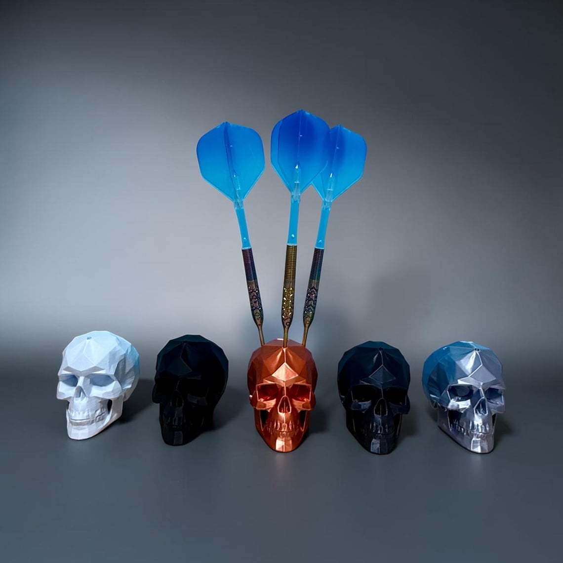 Dart Halter für 1 Set Dart-Pfeile Totenkopf Dart Aufbewahrung