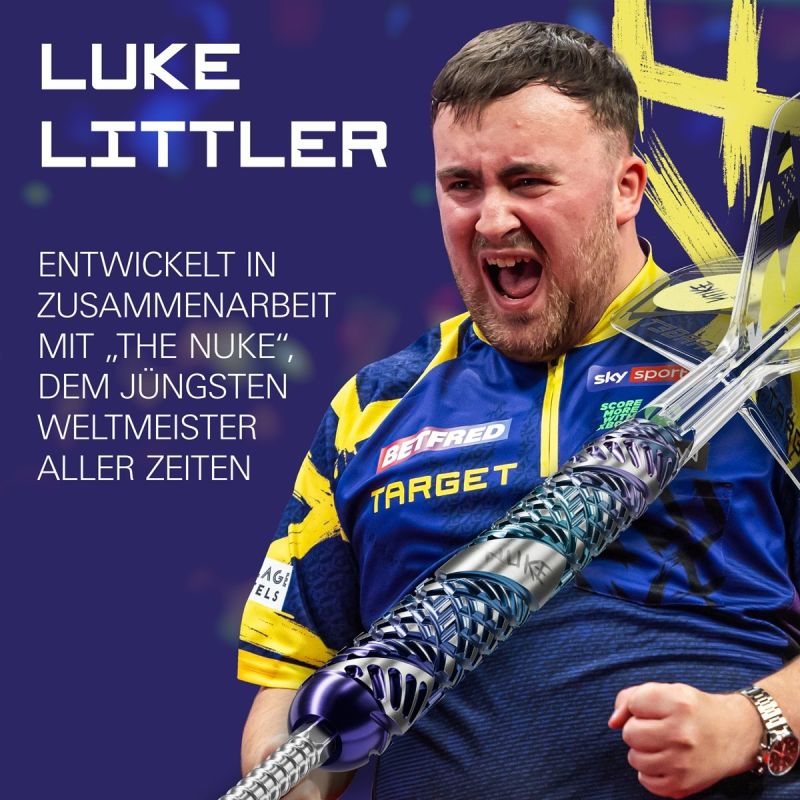 Target Luke Littler Edge Swiss Point 95% Steeldarts 23 Gramm Steeldarts