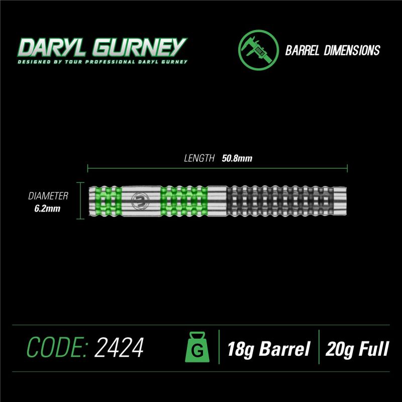 Winmau Daryl Gurney Special Edition Softdarts 20 Gramm Softdarts