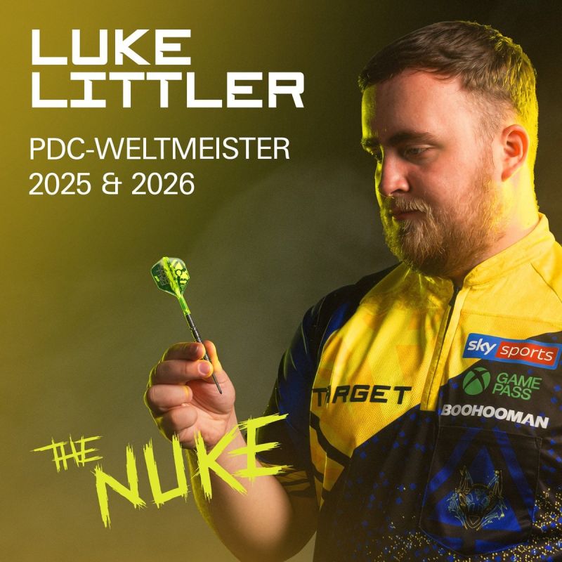 Target Luke Littler Fallout 90% Softdarts 19 Gramm Softdarts