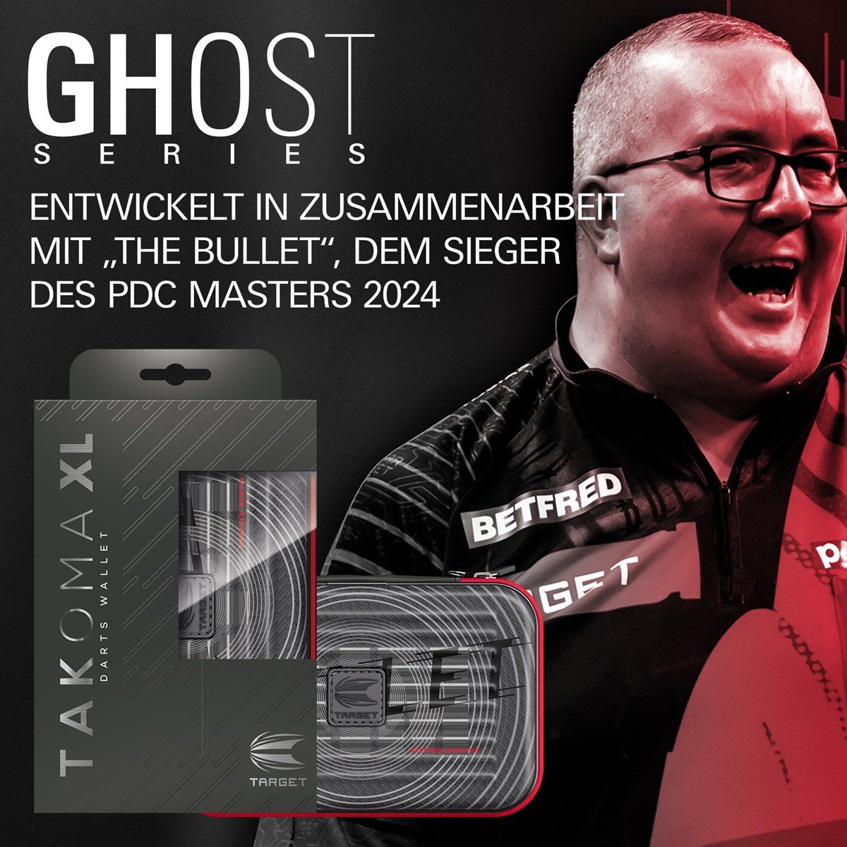 Target Takoma XL Ghost Stephen Bunting Wallet Aufbewahrung Case