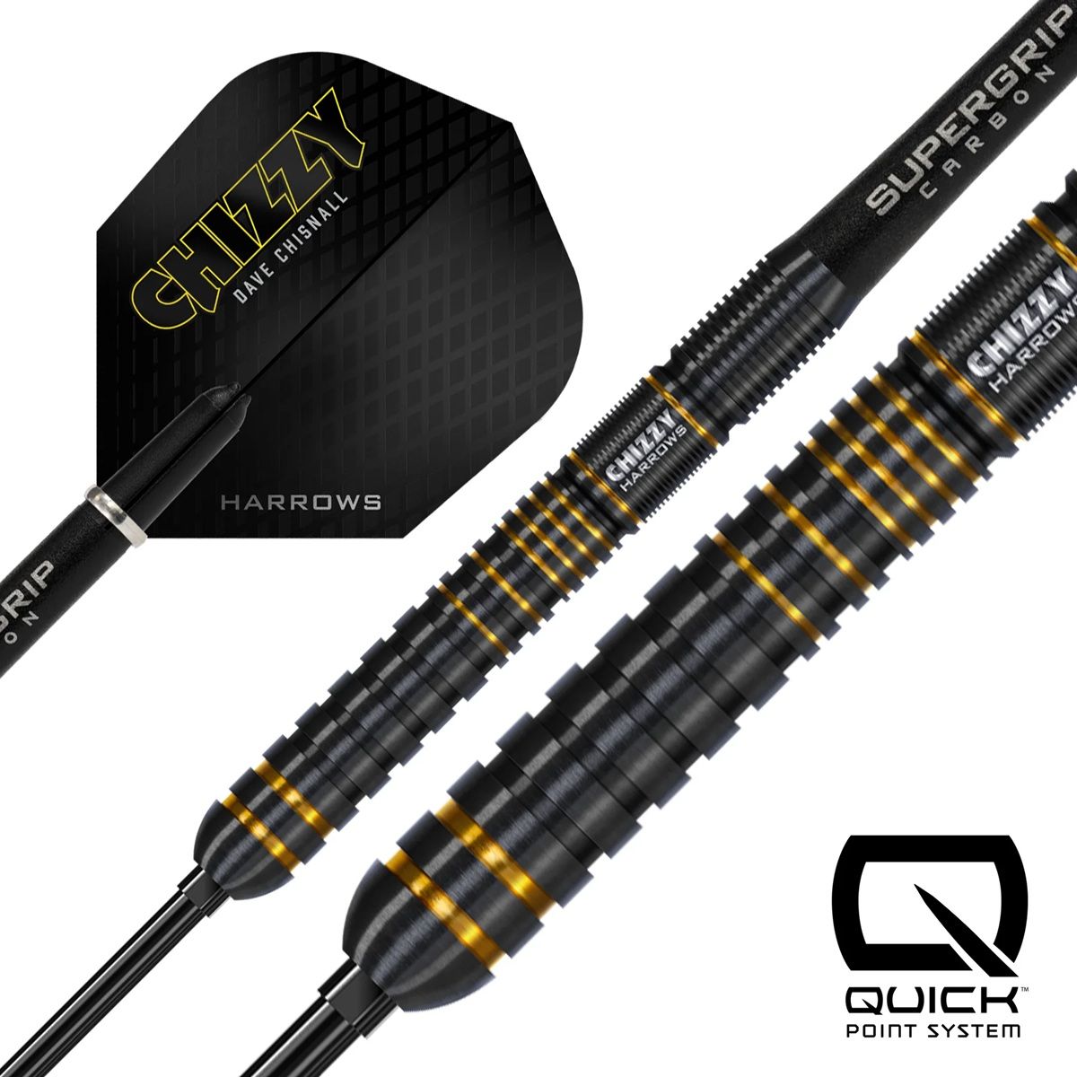 Harrows Dave Chizzy Chisnall G3 Quick Point 90% Steeldarts 21/22/23/24/25/26 Gramm Steeldarts