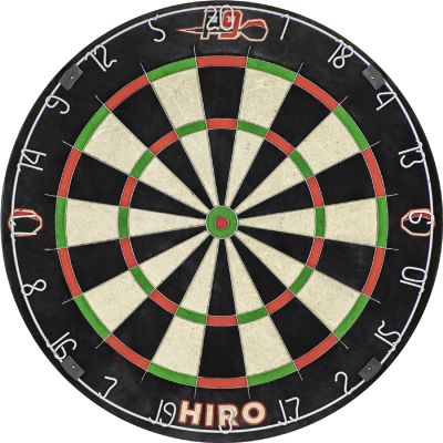 Dartboard Starter Set Chris und Alicia Bristle Board