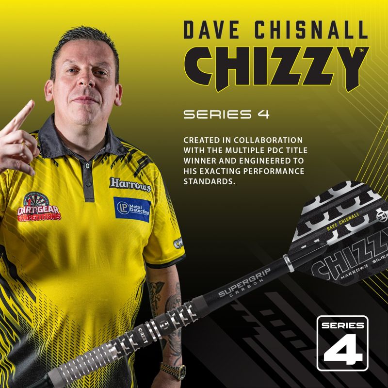 Harrows Dave Chizzy Chisnall G4 90% Softdarts 18/20 Gramm Softdarts