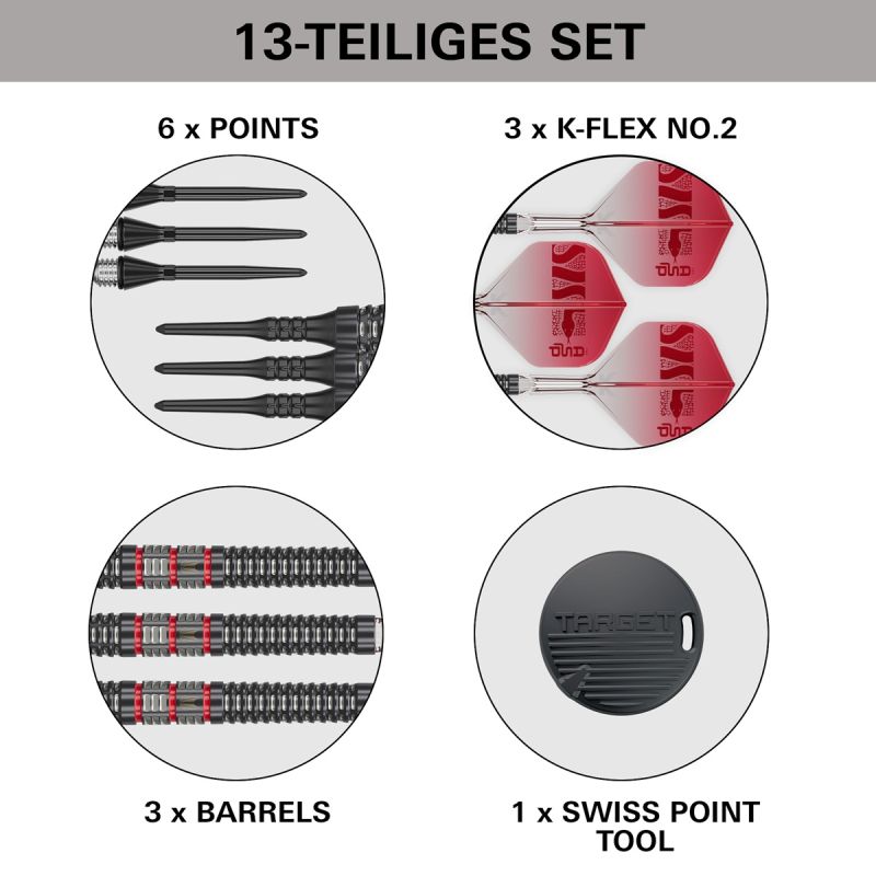 B-Ware - Verpackung defekt Target Nathan Aspinall 95K 95% Softdarts 18 Gramm Softdarts