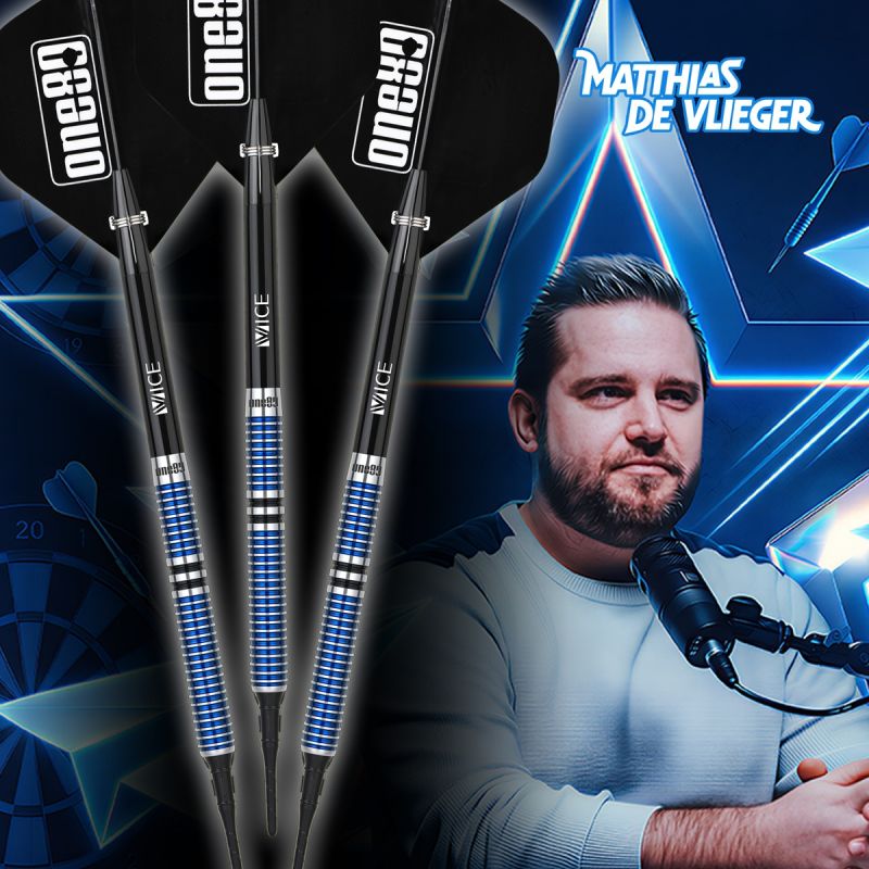 ONE80 Matthias De Vlieger 90% Softdarts 20 Gramm Softdarts