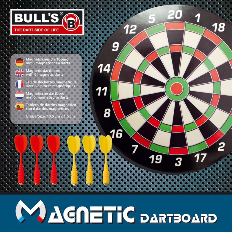 BEAZD Bull´s Magnetic Dartboard Kinderdart