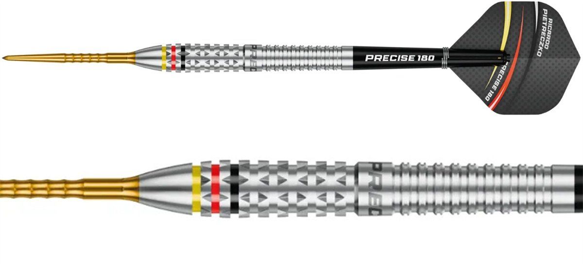 Precise180 Ricardo Pietreczko 90% Steeldarts 21/23/25 Gramm Steeldarts