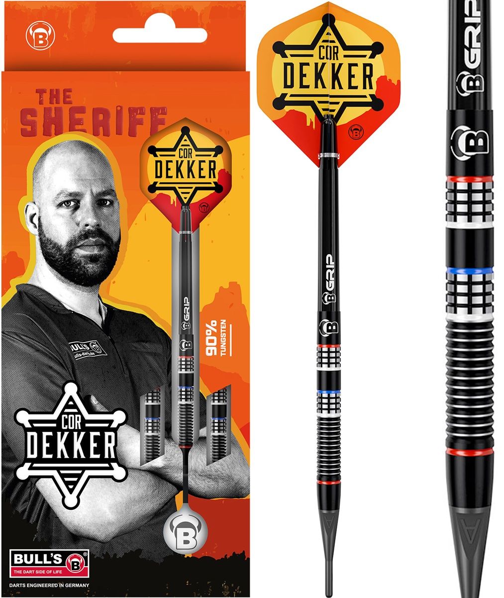 Bull´s Cor Dekker 90% Softdarts 20 Gramm Softdarts