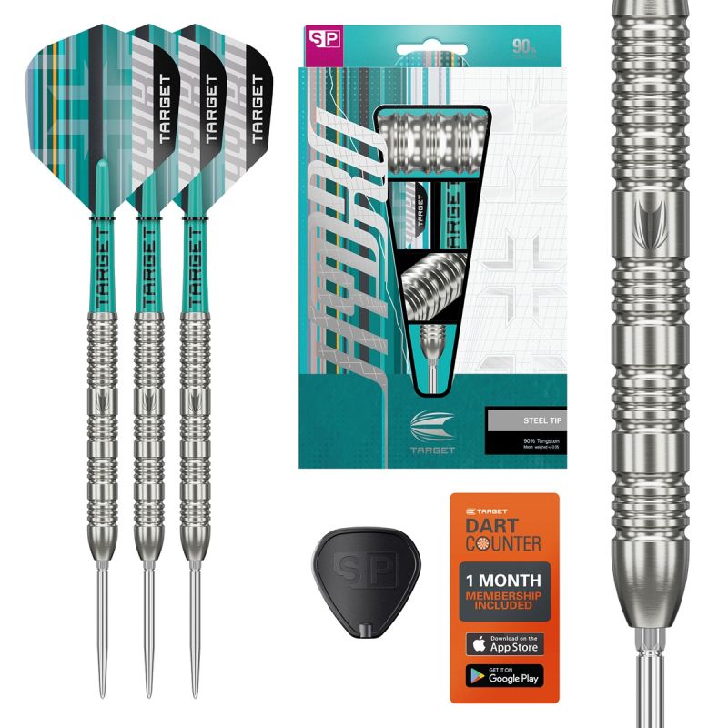 Target Hydro 02 Swiss Point 90% Steeldarts 21 Gramm Steeldarts