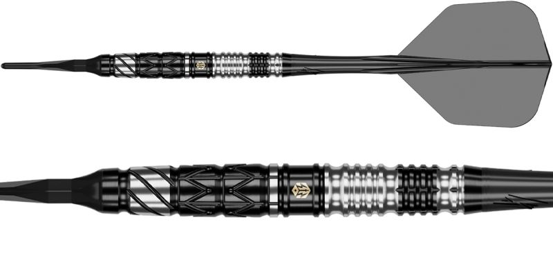 Caliburn Player Obsidian Barry Wong 90% Softdarts 21 Gramm Softdarts