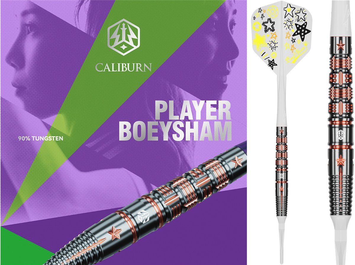 Caliburn Player Boey Sham 90% Softdarts 19 Gramm Softdarts