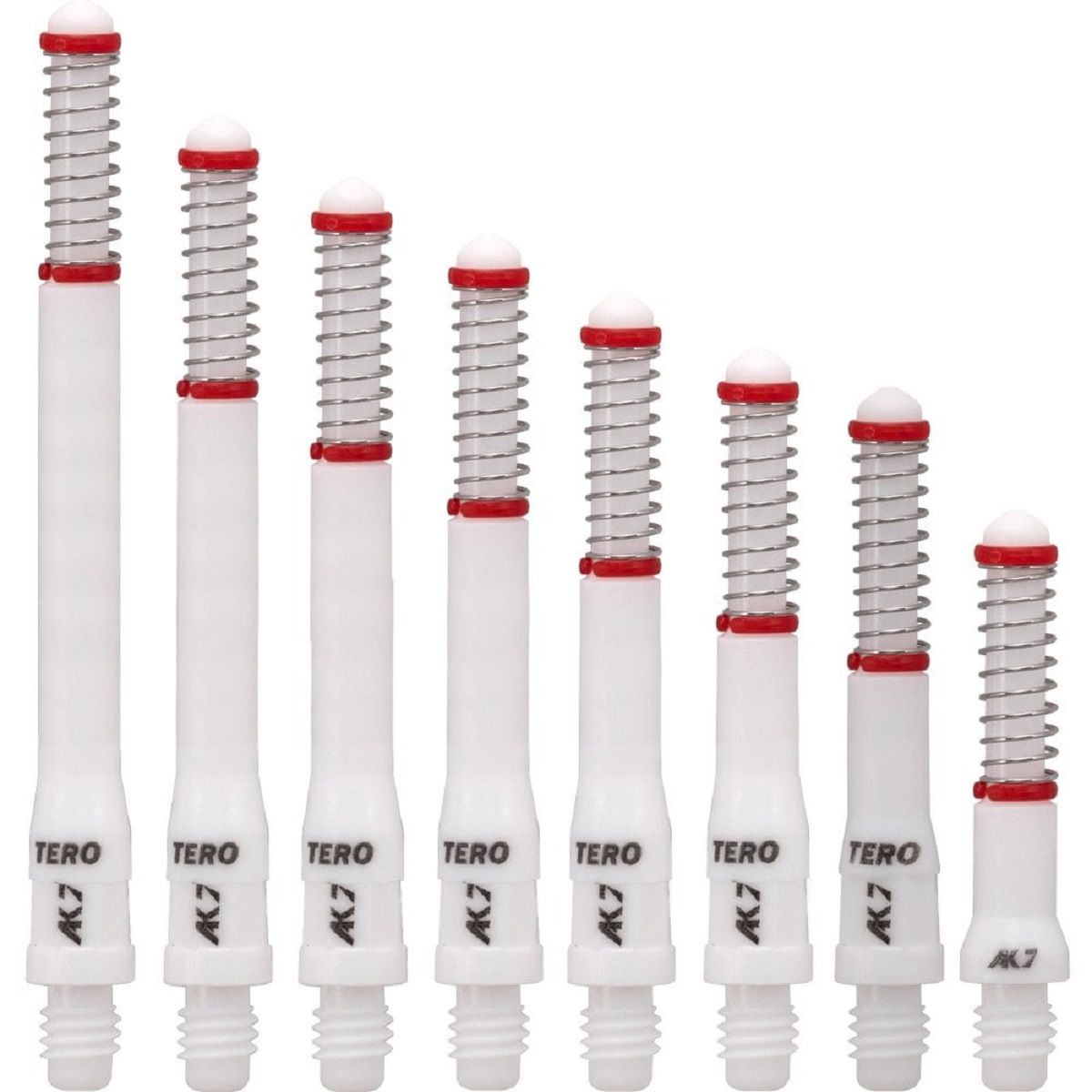 Cuesoul AK7 Tero Dart Shaft Weiß Shafts