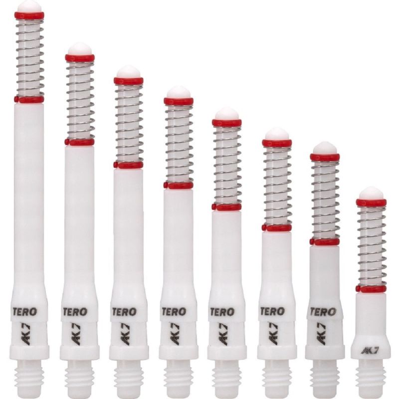 Cuesoul AK7 Tero Dart Shaft Weiß Shafts