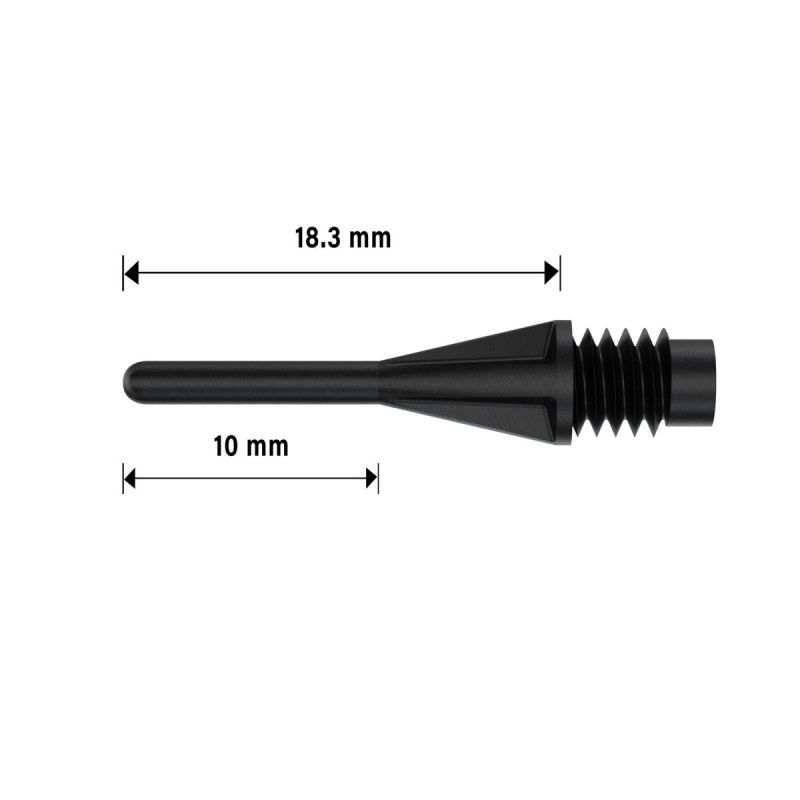 BEAZD Bull´s Star Tips 6mm 2BA 100 oder 1000 Stück Soft Dart Spitzen