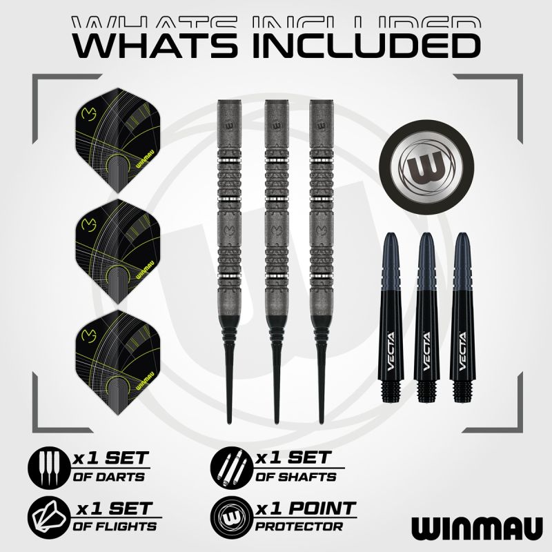 Winmau Michael van Gerwen MVG Signature Edition 90% Softdarts 20 Gramm Softdarts
