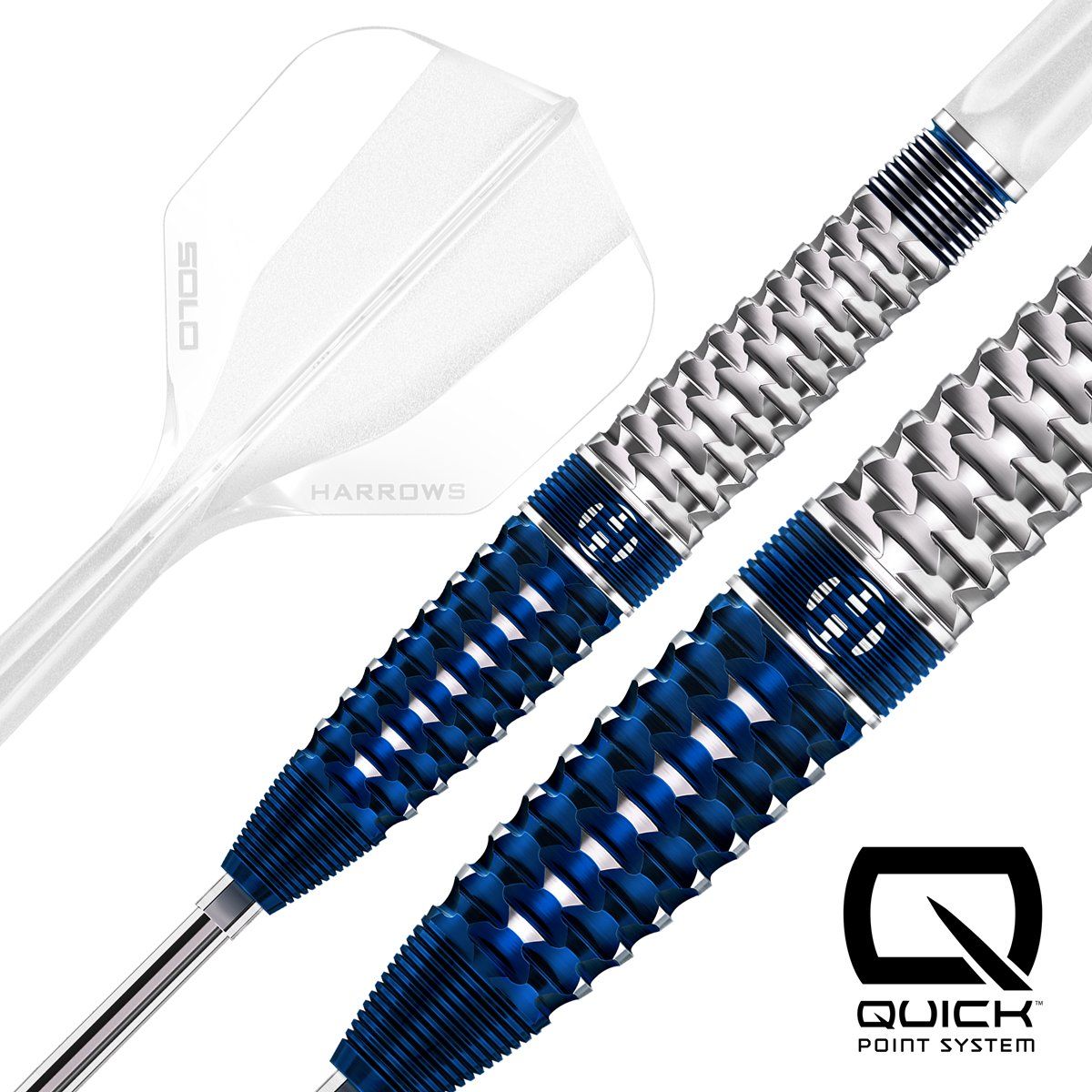 Harrows Geo Torpedo 90% Quick Points Steeldarts 23/24 Gramm Steeldarts
