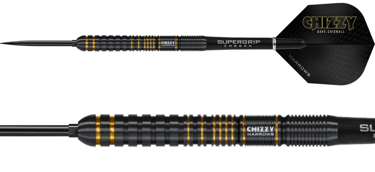 Harrows Dave Chizzy Chisnall G3 Quick Point 90% Steeldarts 21/22/23/24/25/26 Gramm Steeldarts