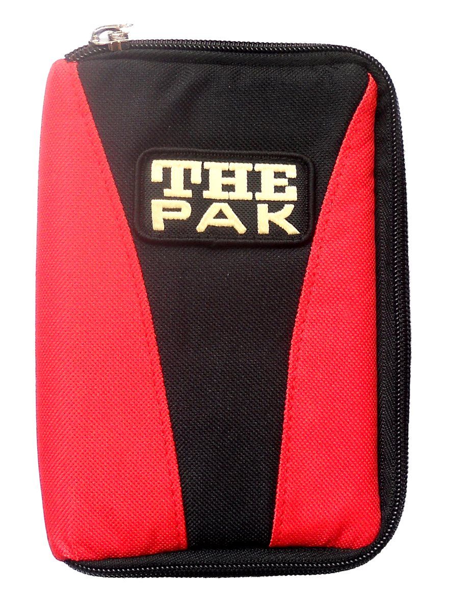 Darttasche THE PAK-MULTI, Farbe rot / schwarz Case