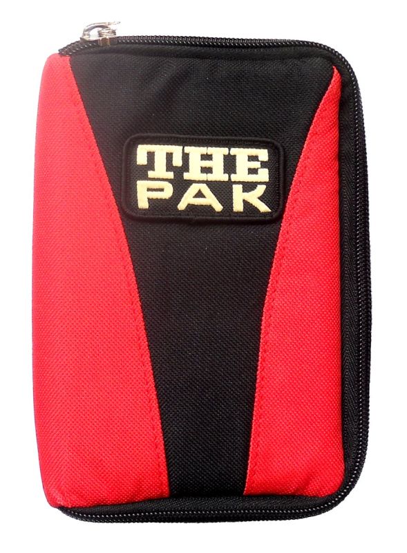 Darttasche THE PAK-MULTI, Farbe rot / schwarz Case