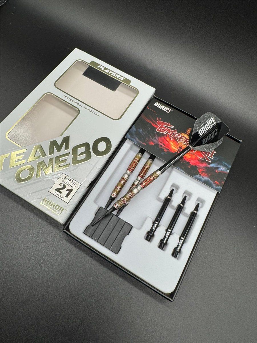 ONE80 Tom Yang Emperor 2 90% Softdarts 21 Gramm Softdarts