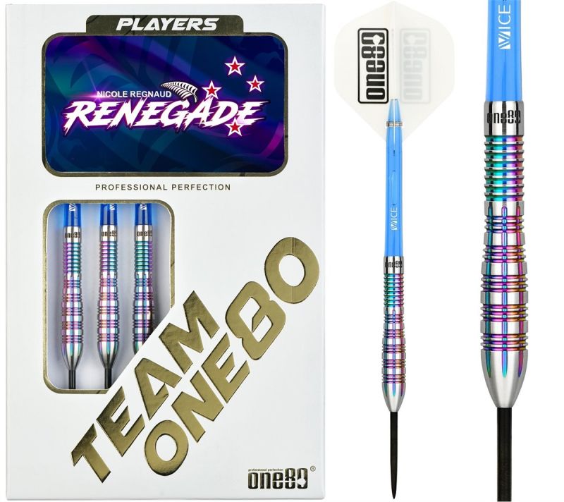 One80 Nicole Regnaud Signature Steeldart 21/23 Gramm Steeldarts