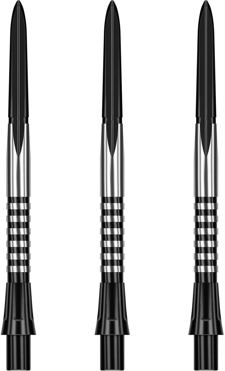 Caliburn EVO Points Dual Quadflute Schwarz 28/32/36/40/45/50 mm Wechselspitzen