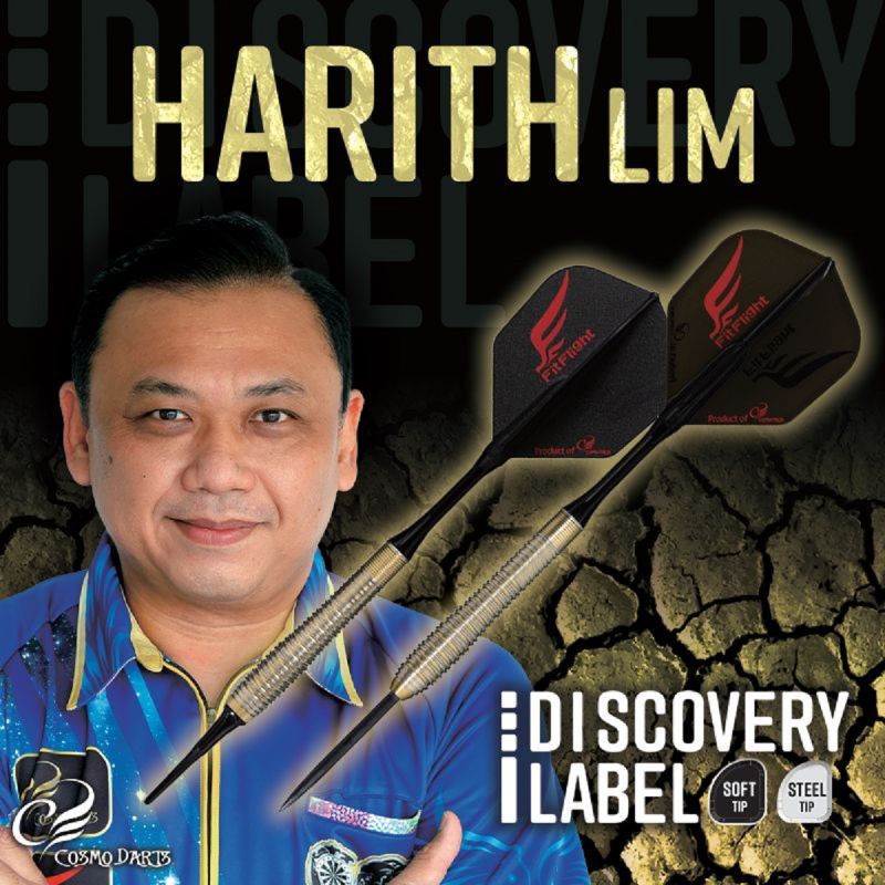Cosmo Darts Discovery Label Harith Lim Steeldarts 21 Gramm Steeldarts