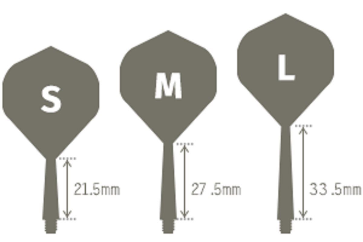 Condor Dart Flights Shafts AXE Revival Weiß Standard No2 Flights