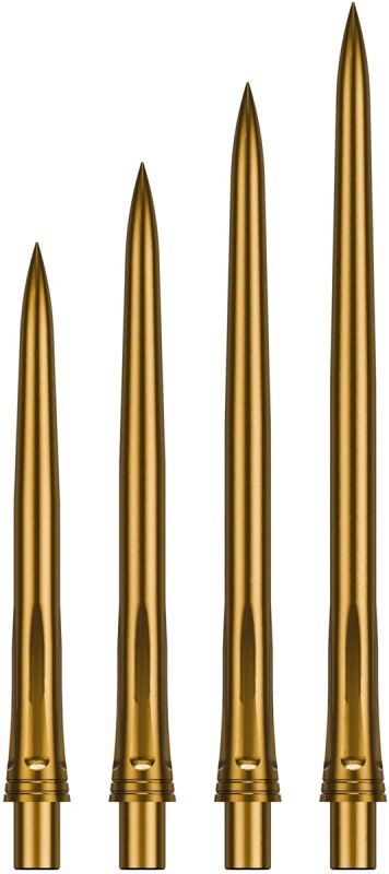 Precise180 EVO Steeldartspitze Gold 28/32/36/40 mm Wechselspitzen