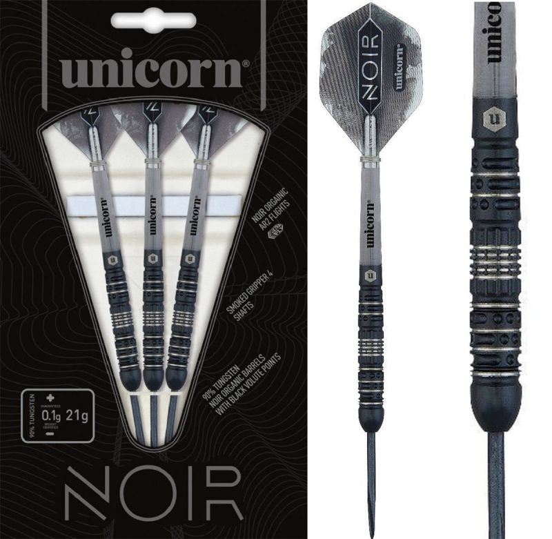 Unicorn Noir S4 90% Steeldarts 23 Gramm Steeldarts