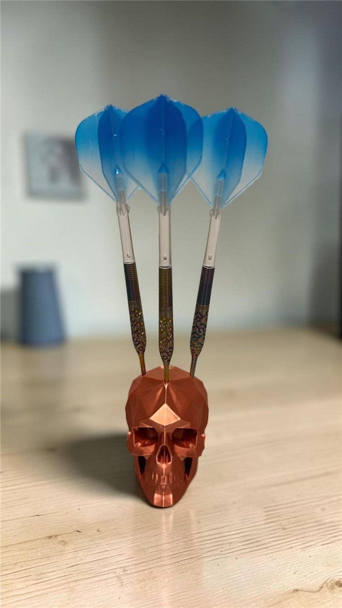 Dart Halter für 1 Set Dart-Pfeile Totenkopf Dart Aufbewahrung