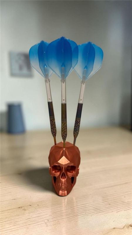 Dart Halter für 1 Set Dart-Pfeile Totenkopf Dart Aufbewahrung