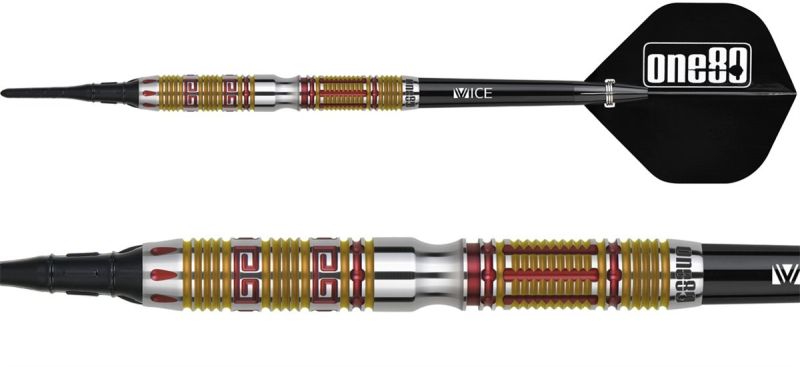 ONE80 Tom Yang Emperor 2 90% Softdarts 21 Gramm Softdarts